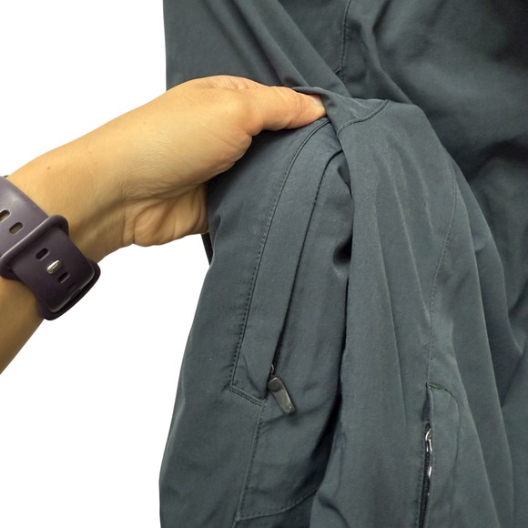 Marmot Membrain Black Full Zip Waterproof Rain Jacket Women's Medium Hiking - Picture 7 of 9